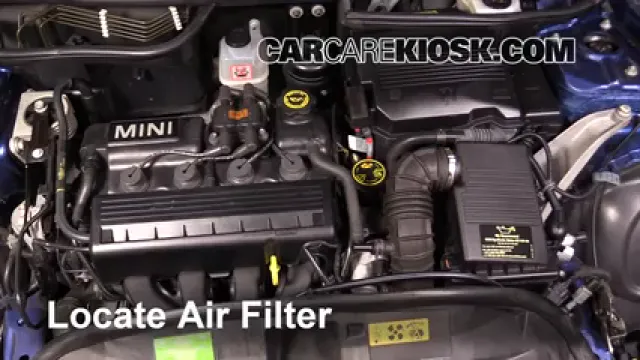 2005 Mini Cooper 1.6L 4 Cyl. Coupe Filtro de aire (motor) Cambio